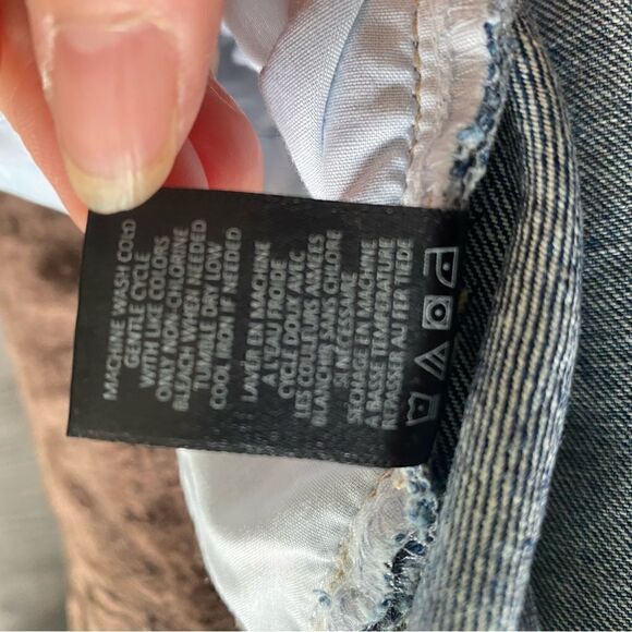 NWOT AFRM | Distressed button fly Plus size Jean Size 35 - Picture 5 of 8